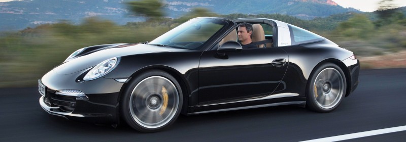 2014 Porsche 911 Targa4 and Targa4S - Roof Animations of 400HP Surf 'n Turf Supercar 1