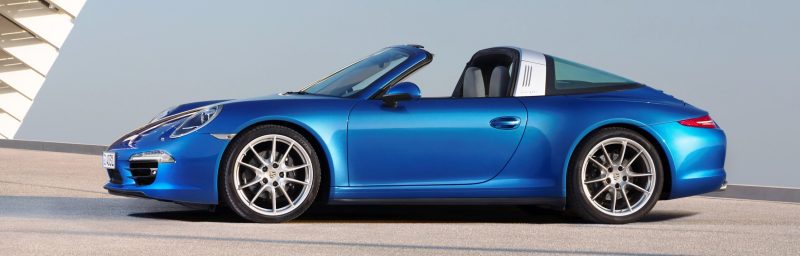 2014 Porsche 911 Targa4 and Targa4S - Roof Animations of 400HP Surf 'n Turf Supercar 11