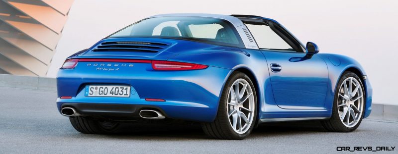 2014 Porsche 911 Targa4 and Targa4S - Roof Animations of 400HP Surf 'n Turf Supercar 12