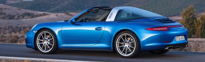 2014 Porsche 911 Targa4 and Targa4S - Roof Animations of 400HP Surf 'n Turf Supercar 2