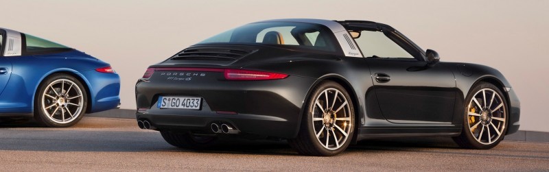 2014 Porsche 911 Targa4 and Targa4S - Roof Animations of 400HP Surf 'n Turf Supercar 3