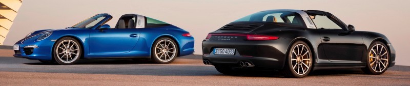 2014 Porsche 911 Targa4 and Targa4S - Roof Animations of 400HP Surf 'n Turf Supercar 4