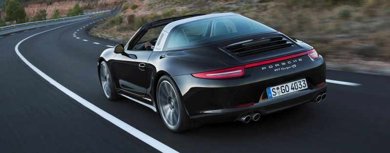 2014 Porsche 911 Targa4 and Targa4S - Roof Animations of 400HP Surf 'n Turf Supercar 6