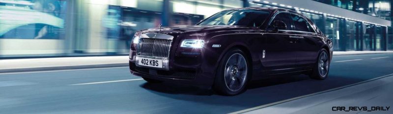 2014 Rolls-Royce Ghost V-Spec Adds Power + Dark Glamour to SWB and LWB 4-Doors 2