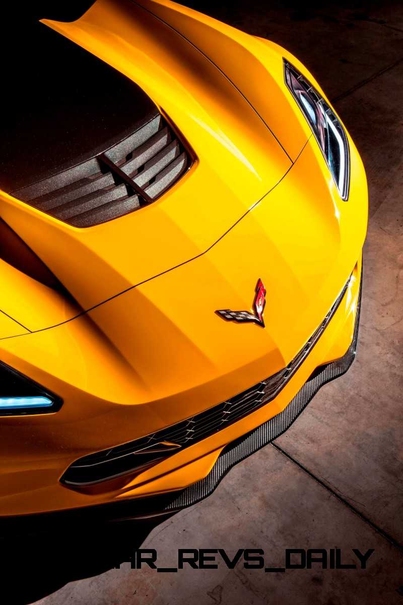 The 2015 Chevrolet Corvette Z06 with the available Z07 package