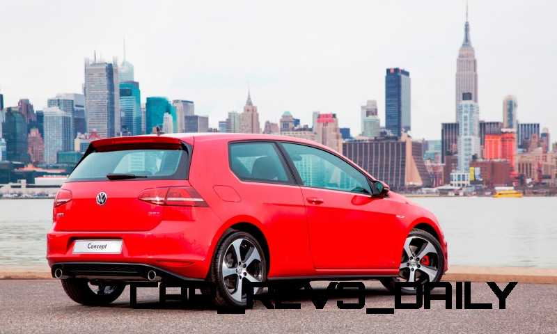 2015 VW Golf TSI 3dr Joins TDI and GTI in Brooklyn en Route to Detroit Show 17