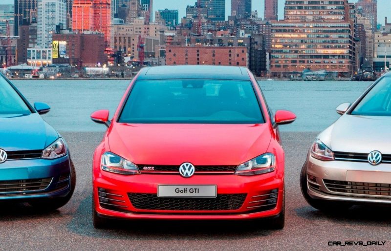 2015 VW Golf TSI 3dr Joins TDI and GTI in Brooklyn en Route to Detroit Show 20