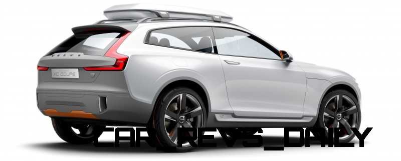 2015 Volvo XC90 Closely Previewed by New XC Coupe Concept for Detroit 15