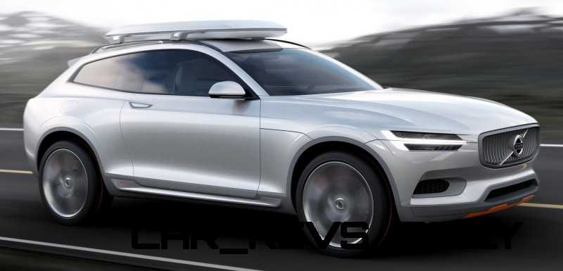 2015 Volvo XC90 Closely Previewed by New XC Coupe Concept for Detroit 4