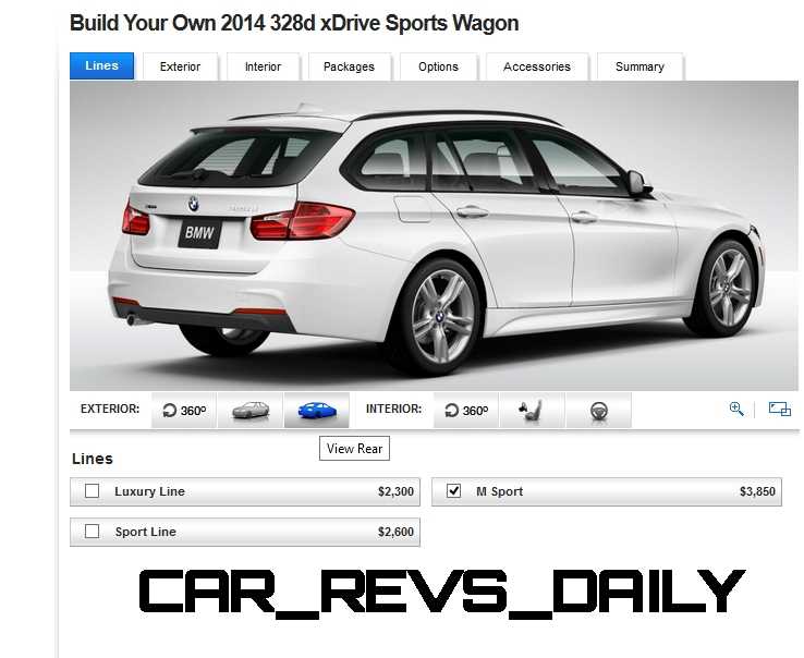 BMW 328d and 328i Sport Wagons BuildYourOwn 5