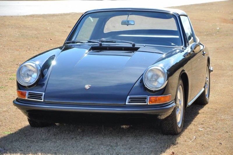 Black 1967 Porsche 911S Soft Window TARGA for sale in Raleigh NC 2