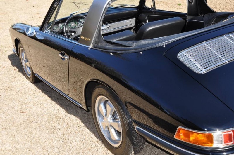 Black 1967 Porsche 911S Soft Window TARGA for sale in Raleigh NC 24