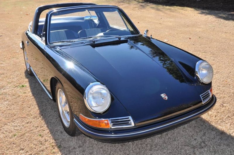 Black 1967 Porsche 911S Soft Window TARGA for sale in Raleigh NC 38