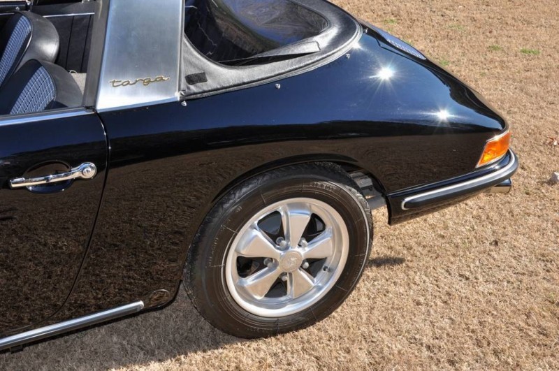 Black 1967 Porsche 911S Soft Window TARGA for sale in Raleigh NC 40