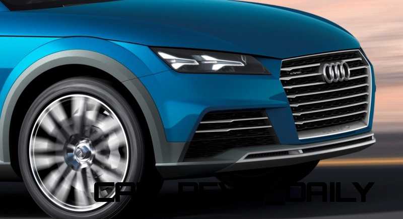 CarRevsDaily.com - 2014 Audi Allroad Shooting Brake Concept (Q2 e-tron) 1-crop