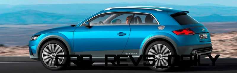 CarRevsDaily.com - 2014 Audi Allroad Shooting Brake Concept (Q2 e-tron) 2