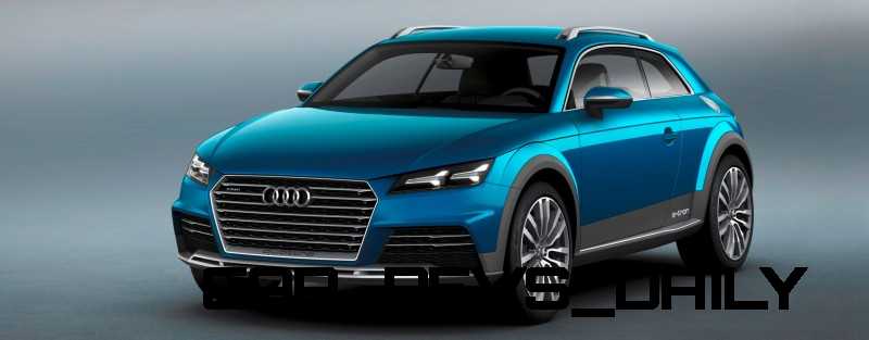 CarRevsDaily.com - 2014 Audi Allroad Shooting Brake Concept (Q2 e-tron) 3