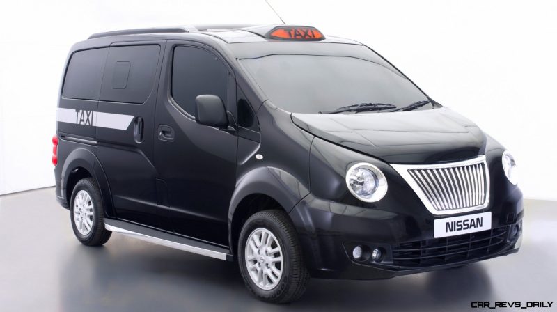 CarRevsDaily.com - Future Taxi Faceoff - Nissan Taxi4London vs BM TX4 vs Ford Transit Connect 15