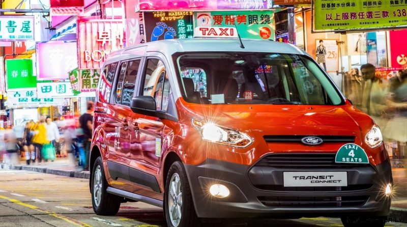 Ford Transit Connect Taxi in Hong Kong