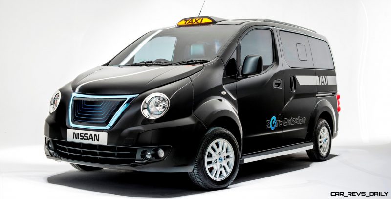 Nissan NV200 London Taxi concept. PR handout. Photograph: James Lipman // jameslipman.com