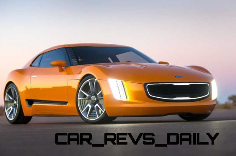 CarRevsDaily.com -- KIA GT4 STINGER Concept -- Track Thrills -- RWD Layout -- 315HP Turbo -- Lightweight Aero Shell 1