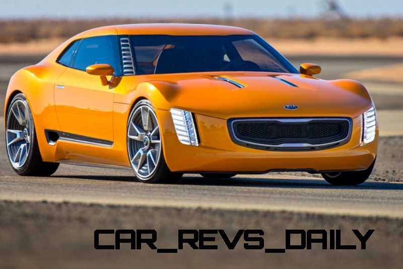 CarRevsDaily.com -- KIA GT4 STINGER Concept -- Track Thrills -- RWD Layout -- 315HP Turbo -- Lightweight Aero Shell 3
