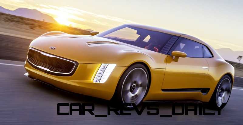 CarRevsDaily.com -- KIA GT4 STINGER Concept -- Track Thrills -- RWD Layout -- 315HP Turbo -- Lightweight Aero Shell 32