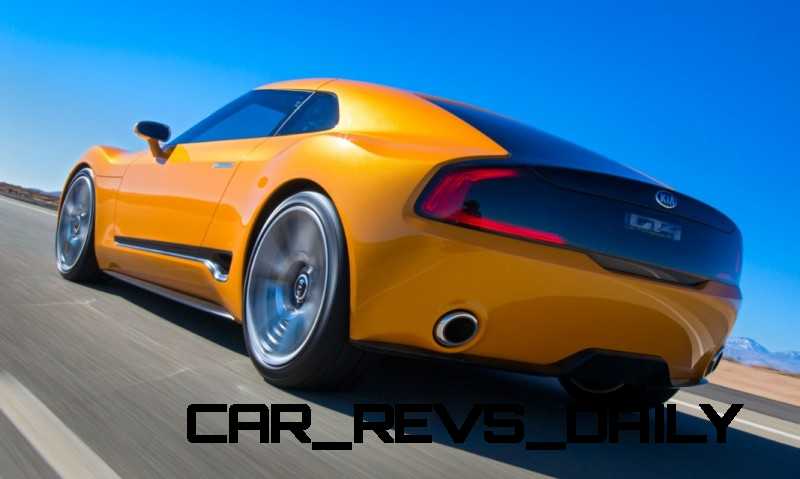 CarRevsDaily.com -- KIA GT4 STINGER Concept -- Track Thrills -- RWD Layout -- 315HP Turbo -- Lightweight Aero Shell 8