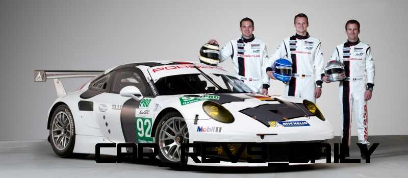 CarRevsDaily.com - Porsche 911 Racers Compared - 2014 Porsche 911 RSR (Type 991) 11