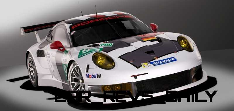 CarRevsDaily.com - Porsche 911 Racers Compared - 2014 Porsche 911 RSR (Type 991) 6