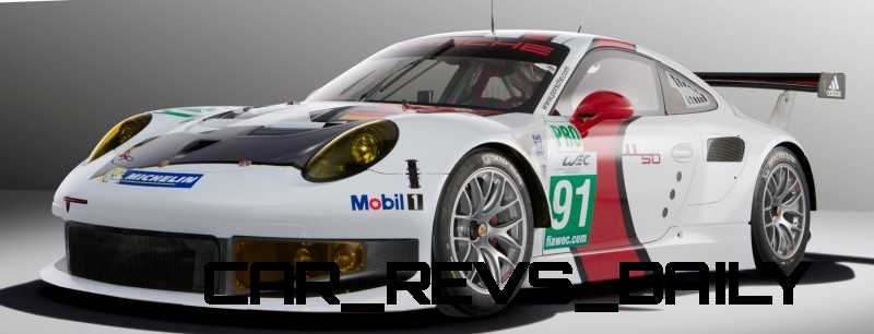 CarRevsDaily.com - Porsche 911 Racers Compared - 2014 Porsche 911 RSR (Type 991) 7