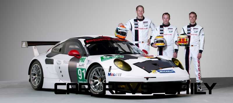 CarRevsDaily.com - Porsche 911 Racers Compared - 2014 Porsche 911 RSR (Type 991) 9