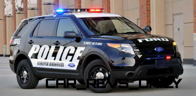 The new Ford Police Interceptor utility