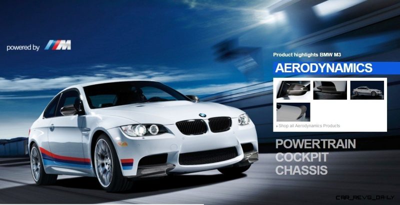 M Performance Catalog Offers Hundreds of Ways to Up the Drama and Road Presence of 335i, 535i, M3 and even the X5 and X6 34