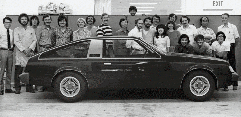 Toyota Pacific Design CALTY teams 1978 and 2014 GIF