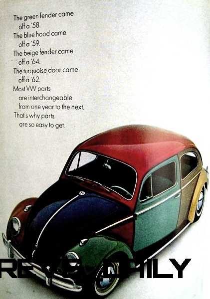 Visual Humor and Lavish Color Saved the VW Beetle in America 17