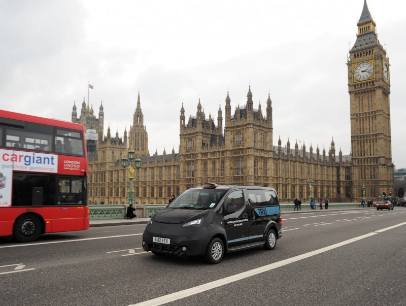 Street Level: Nissan's Taxi Hits London