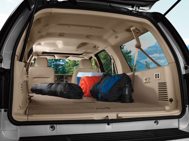 2013 Expedition Cargo Area shown.