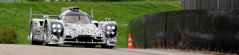 2013- Porsche LMP1 Rollout- Weissach