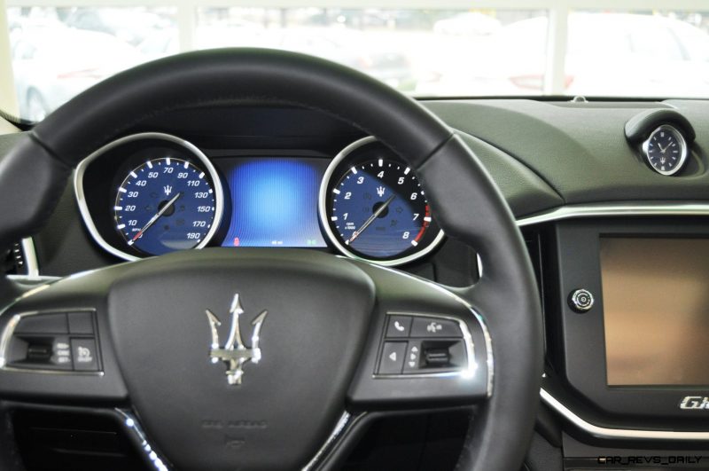 2014 Maserati Ghibli Q4 -- Interior Feels Luxe and High-Quality, But Back Seat A Bit Tight 12