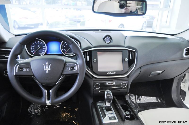 2014 Maserati Ghibli Q4 -- Interior Feels Luxe and High-Quality, But Back Seat A Bit Tight 8