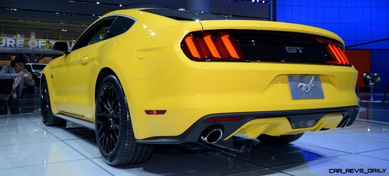 2015 Ford Mustang GT -- Mean, Lean and Ready To Brawl in Latest Real-Life Photos -- Yellow GT 14