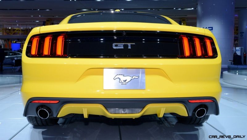 2015 Ford Mustang GT -- Mean, Lean and Ready To Brawl in Latest Real-Life Photos -- Yellow GT 15