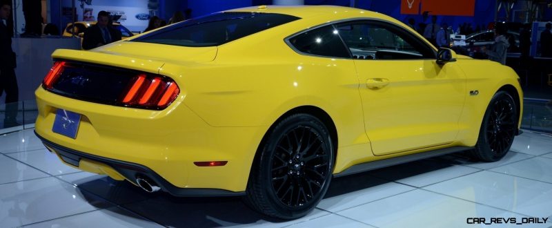 2015 Ford Mustang GT -- Mean, Lean and Ready To Brawl in Latest Real-Life Photos -- Yellow GT 16