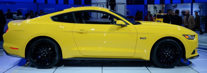 2015 Ford Mustang GT -- Mean, Lean and Ready To Brawl in Latest Real-Life Photos -- Yellow GT 17