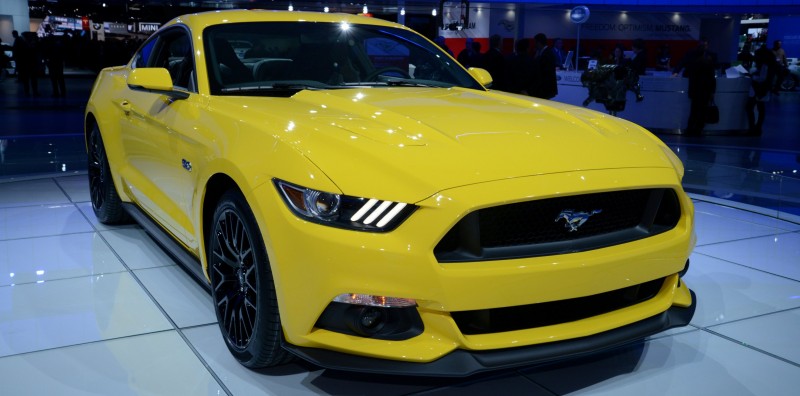 2015 Ford Mustang GT -- Mean, Lean and Ready To Brawl in Latest Real-Life Photos -- Yellow GT 19