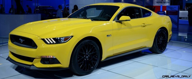 2015 Ford Mustang GT -- Mean, Lean and Ready To Brawl in Latest Real-Life Photos -- Yellow GT 20