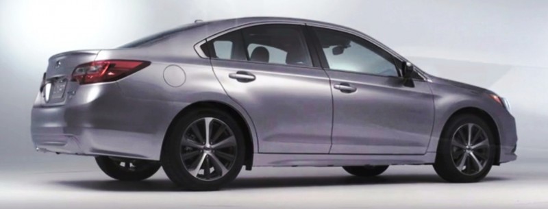 2015 Subaru Legacy Sedan -- More Lux and Tech in Cabin -- Finally Some Exterior Style -- Even 36MPG Highway  28