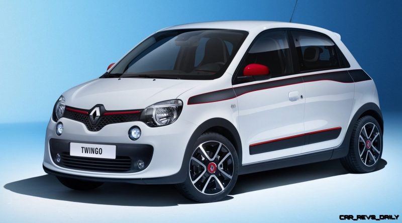 All-New Renault Twingo Packs Rear Engine, Four Doors and Cute New Style 14
