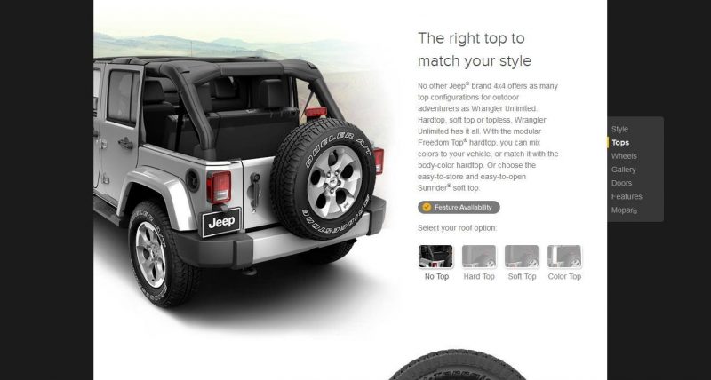 Car-Revs-Daily.com -- Buyers Guide to 2014 JEEP Wrangler Trims, Tops and Doors 61